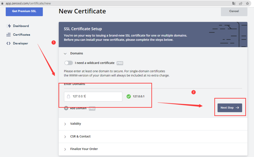 图片[2]-如何给IPv4免费申请一年的SSL证书-TOY论坛
